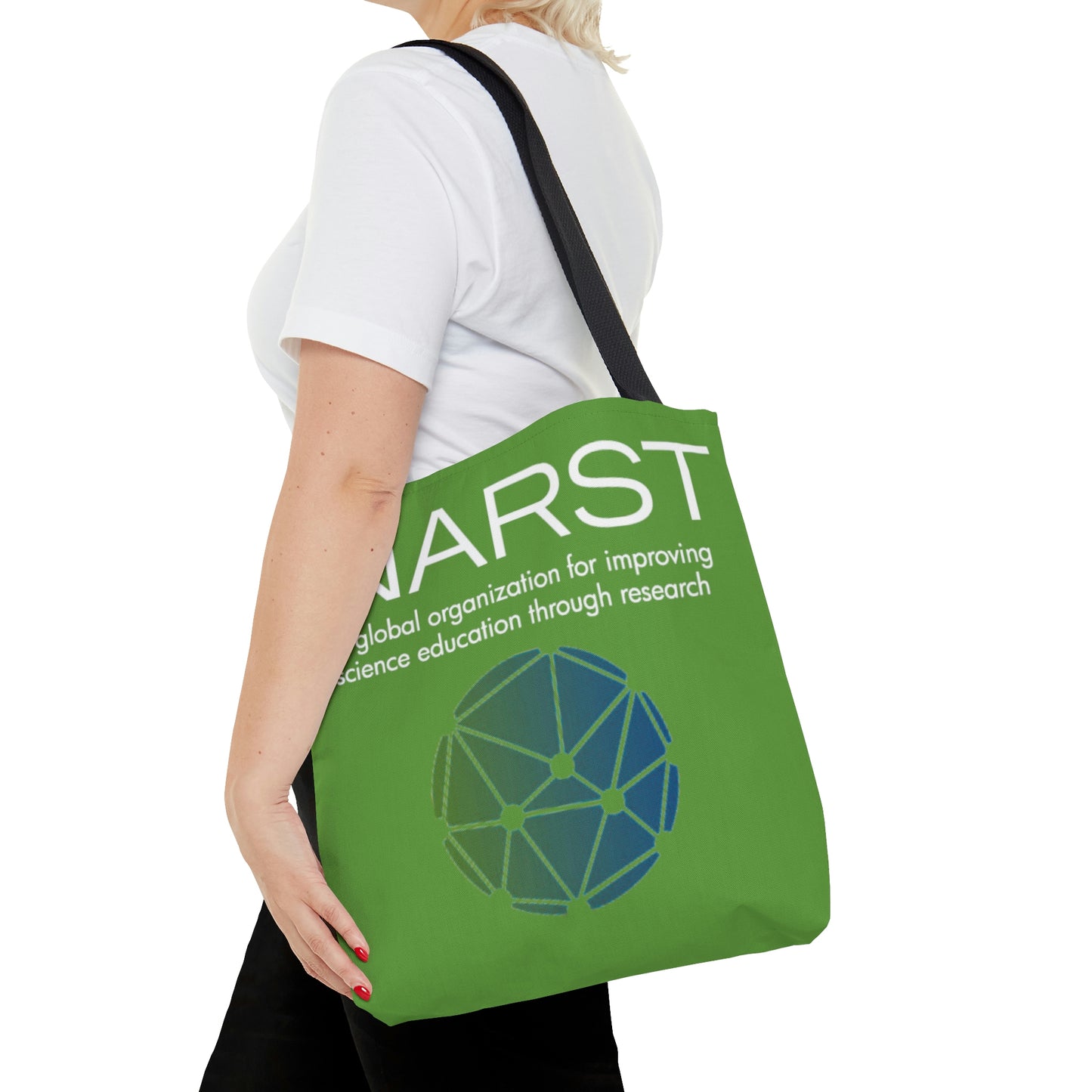 NARST Lime Canvas Tote Bag