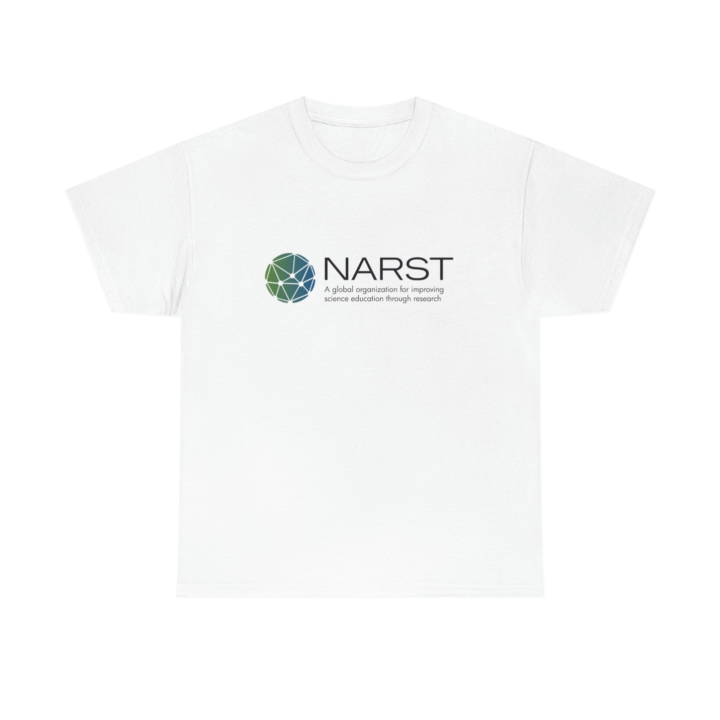 NARST Black Lettering T-Shirt | Unisex Heavy Cotton Tee