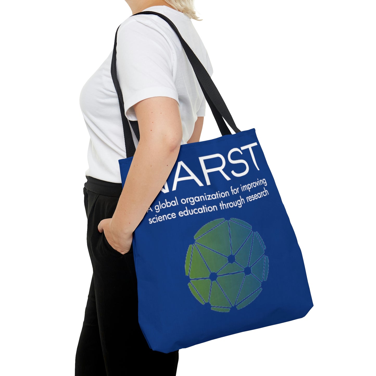 NARST Royal Blue Canvas Tote Bag