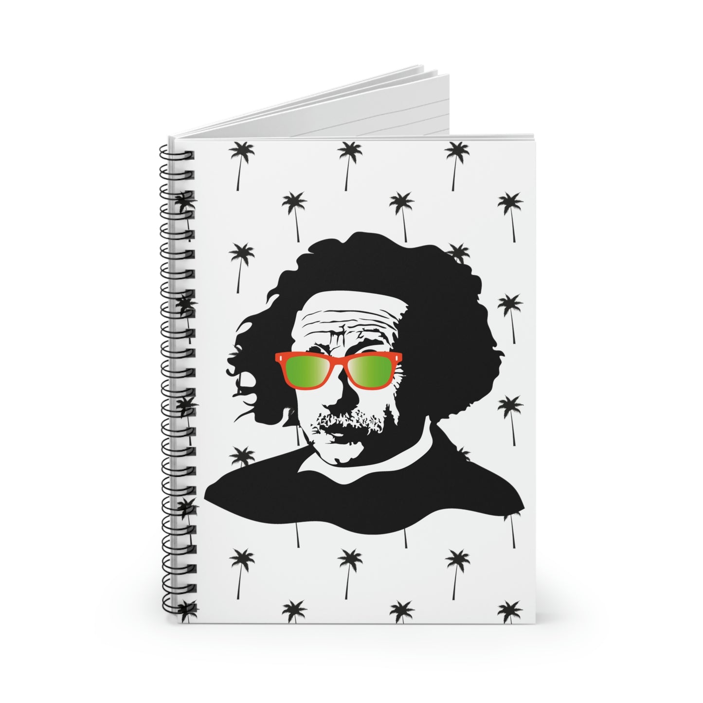 Einstein Sunnies Spiral Notebook