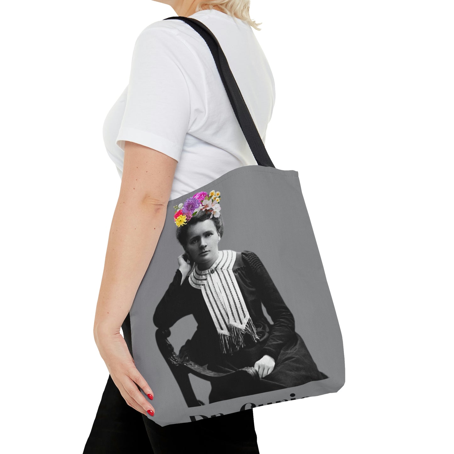 Dr. Marie Curie Canvas Tote Bag