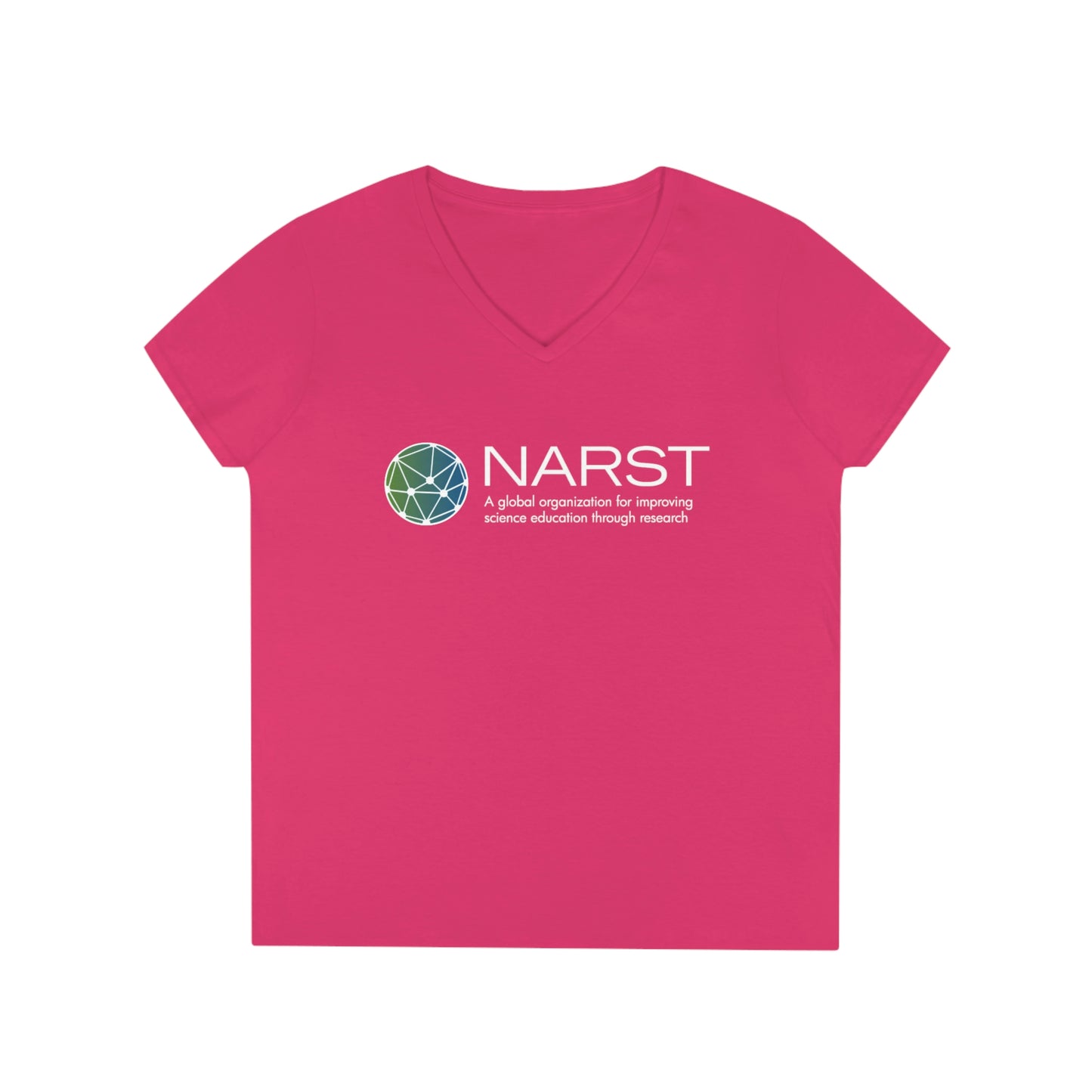 NARST Logo | Ladies' V-Neck T-Shirt