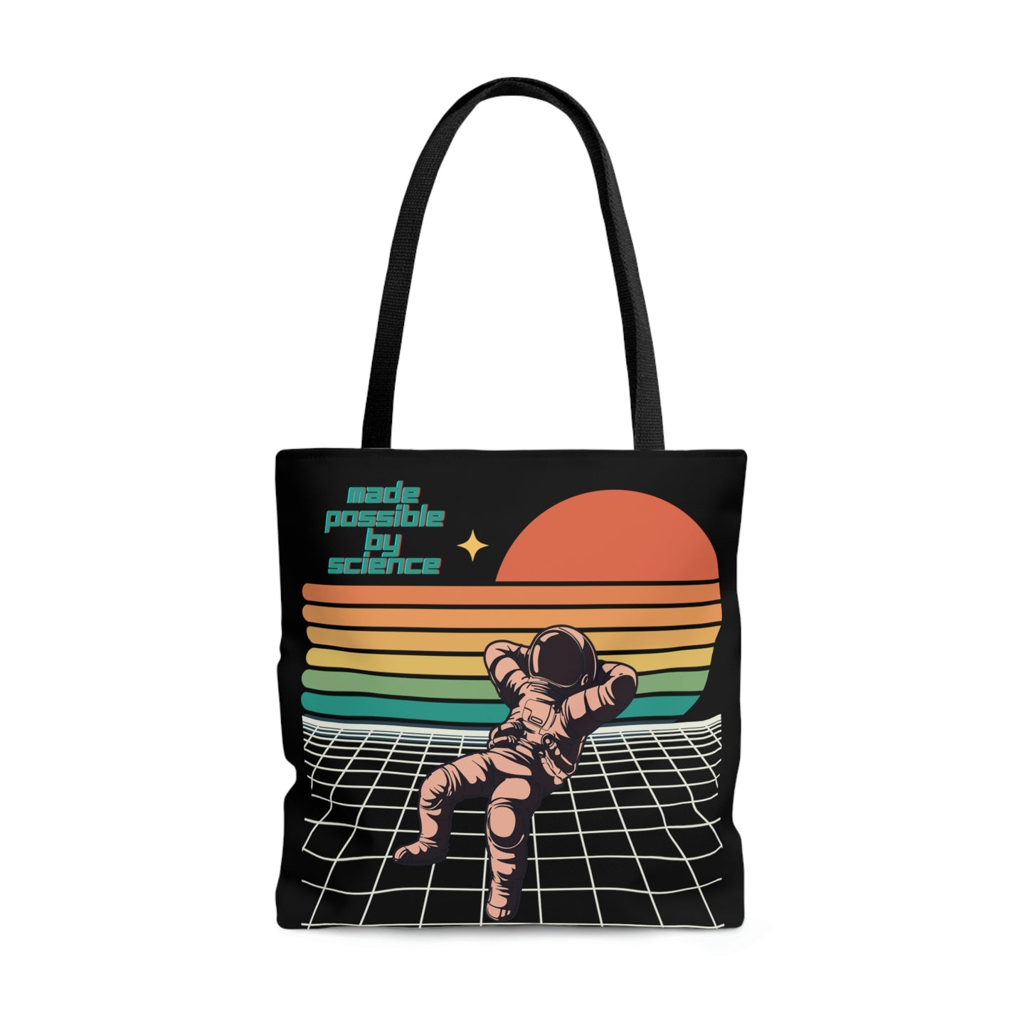 Made Possible by Science Astronaut Canvas Tote Bag