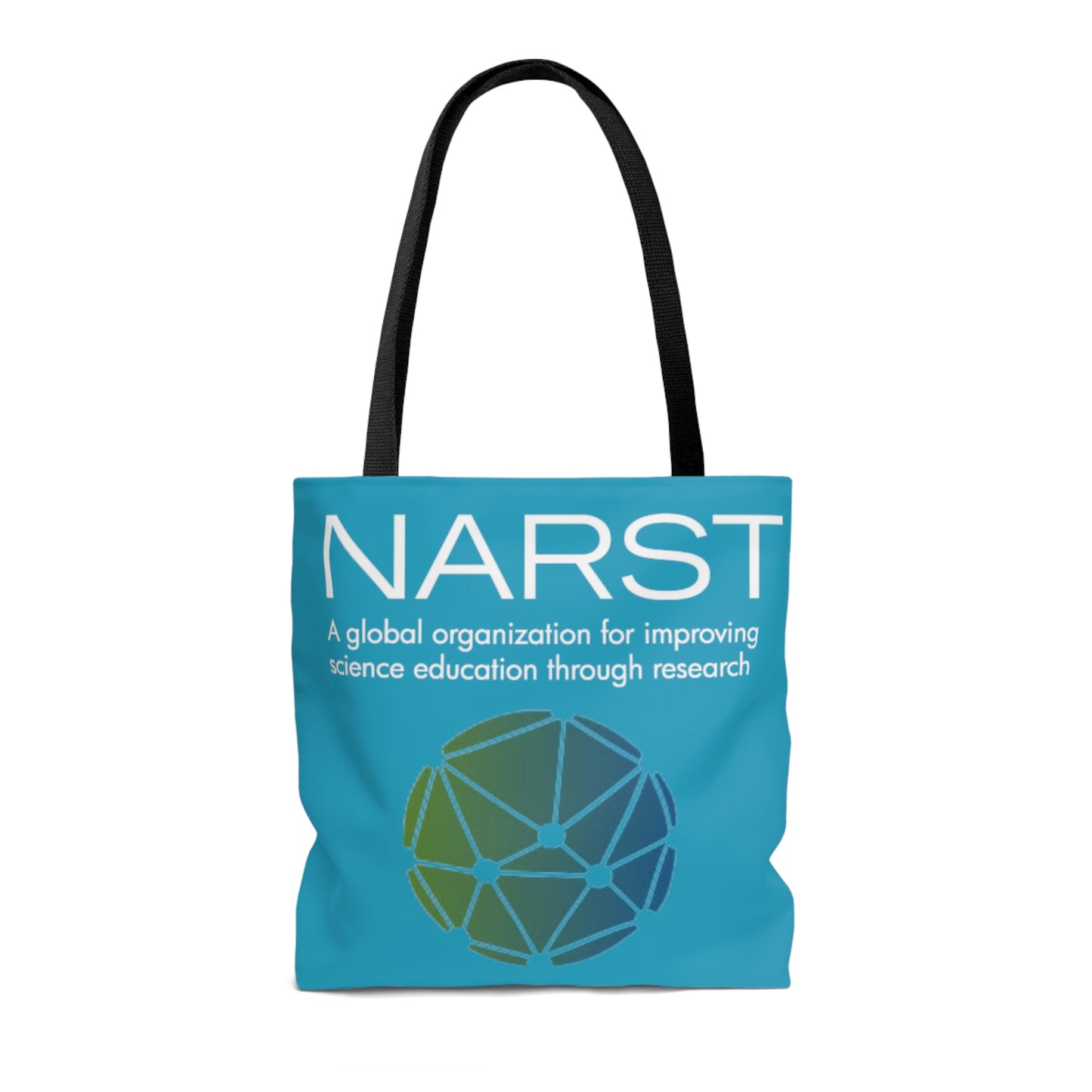 NARST Turquoise Canvas Tote Bag