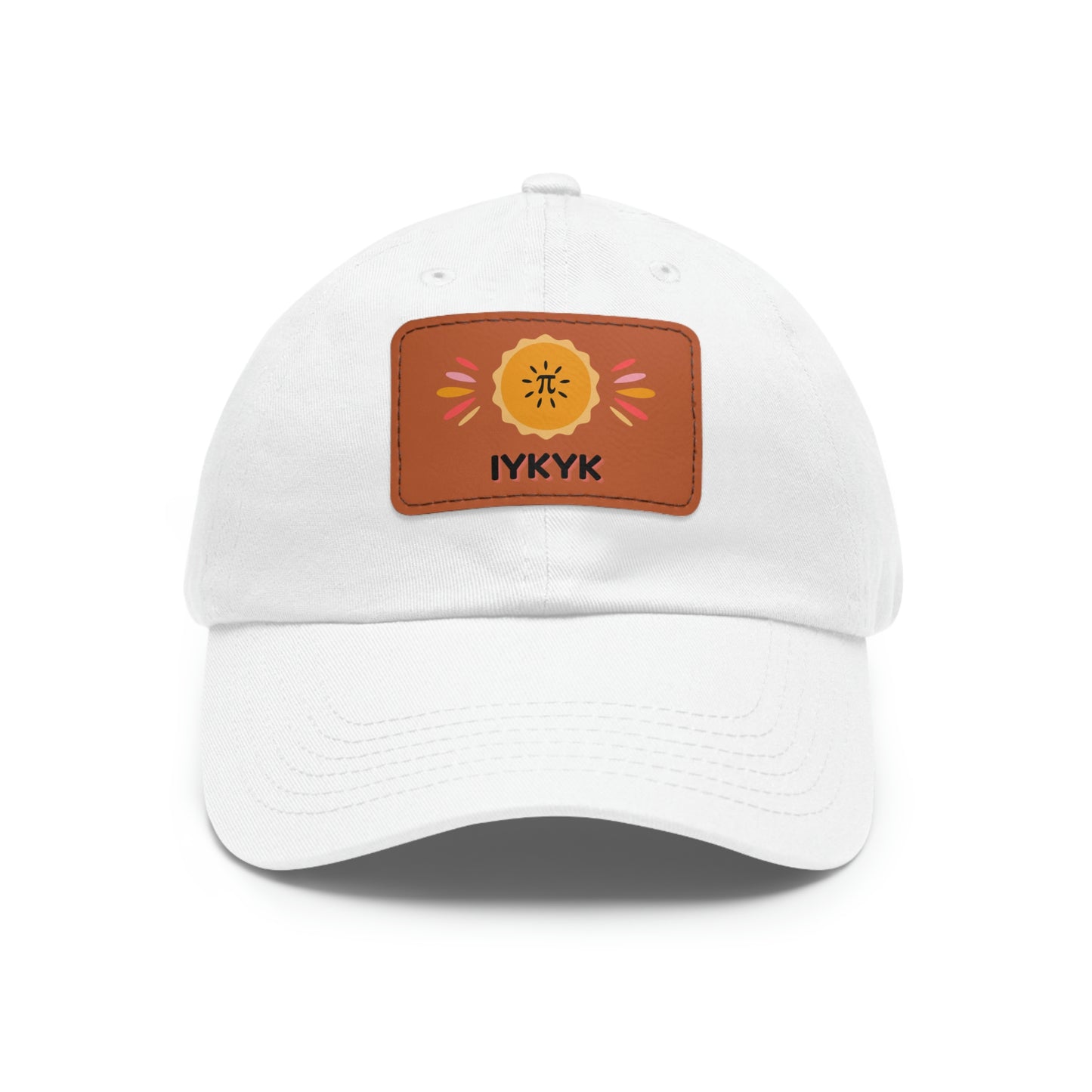 Pi IYKYK Dad Hat with Leather Patch