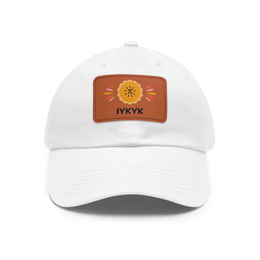 Pi IYKYK Dad Hat with Leather Patch