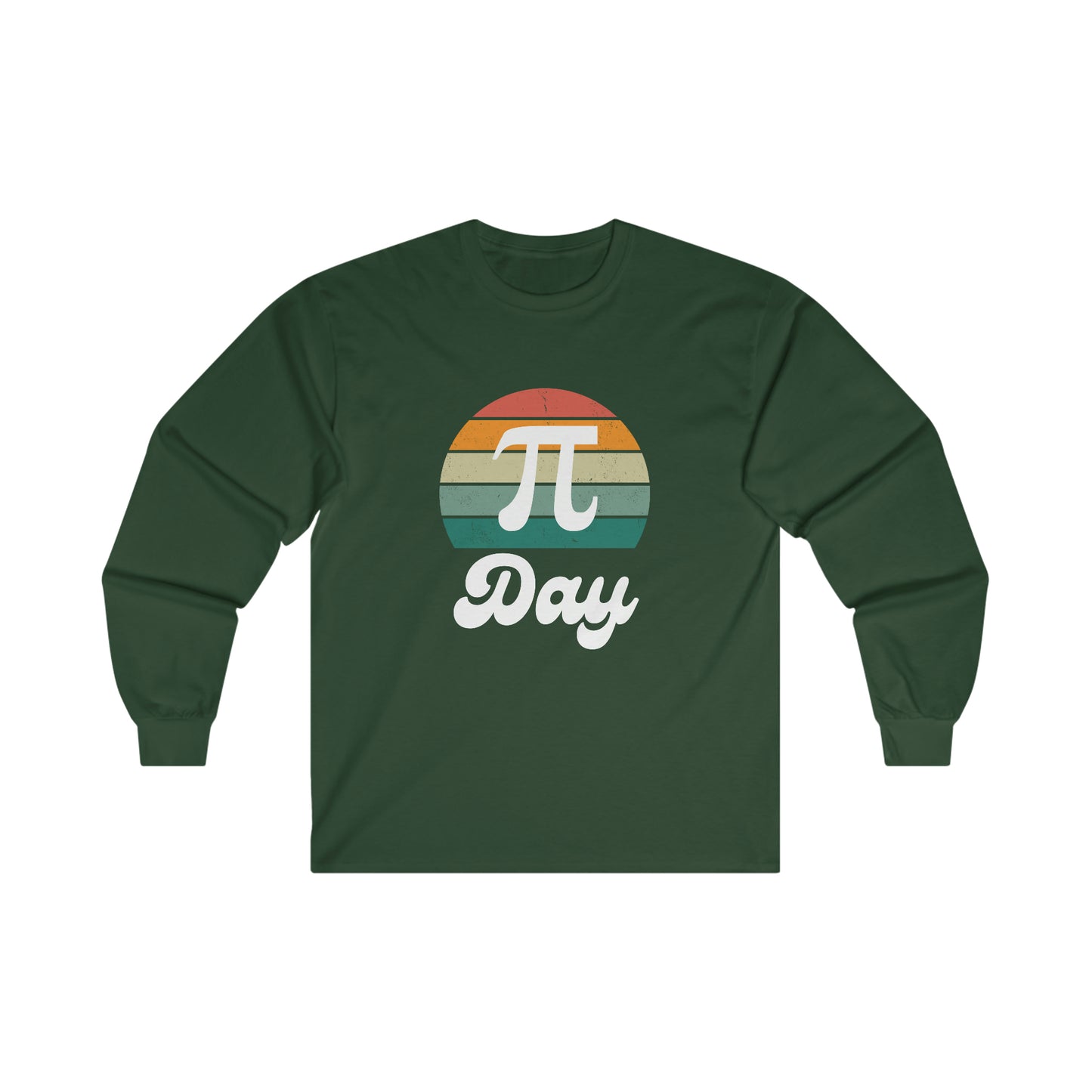 Sunset Pi Day Shirt | Ultra Cotton Long Sleeve Tee