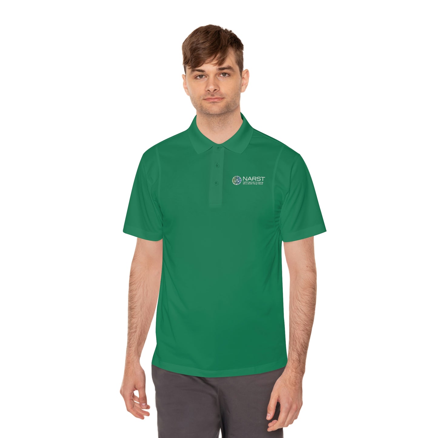 NARST Logo | Men's Sport Polo Shirt