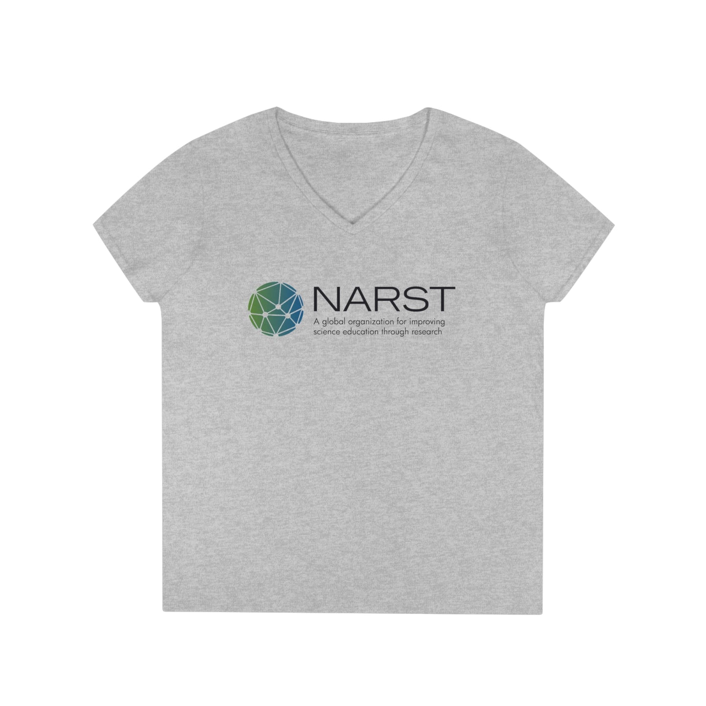 NARST Logo | Ladies' V-Neck T-Shirt