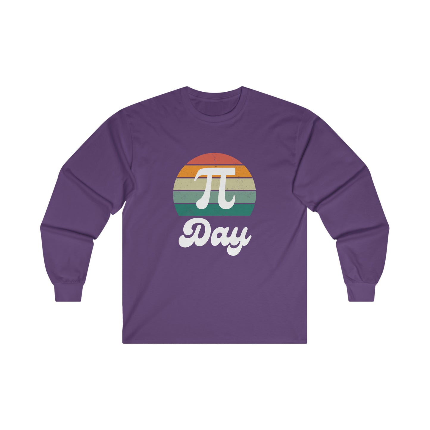 Sunset Pi Day Shirt | Ultra Cotton Long Sleeve Tee