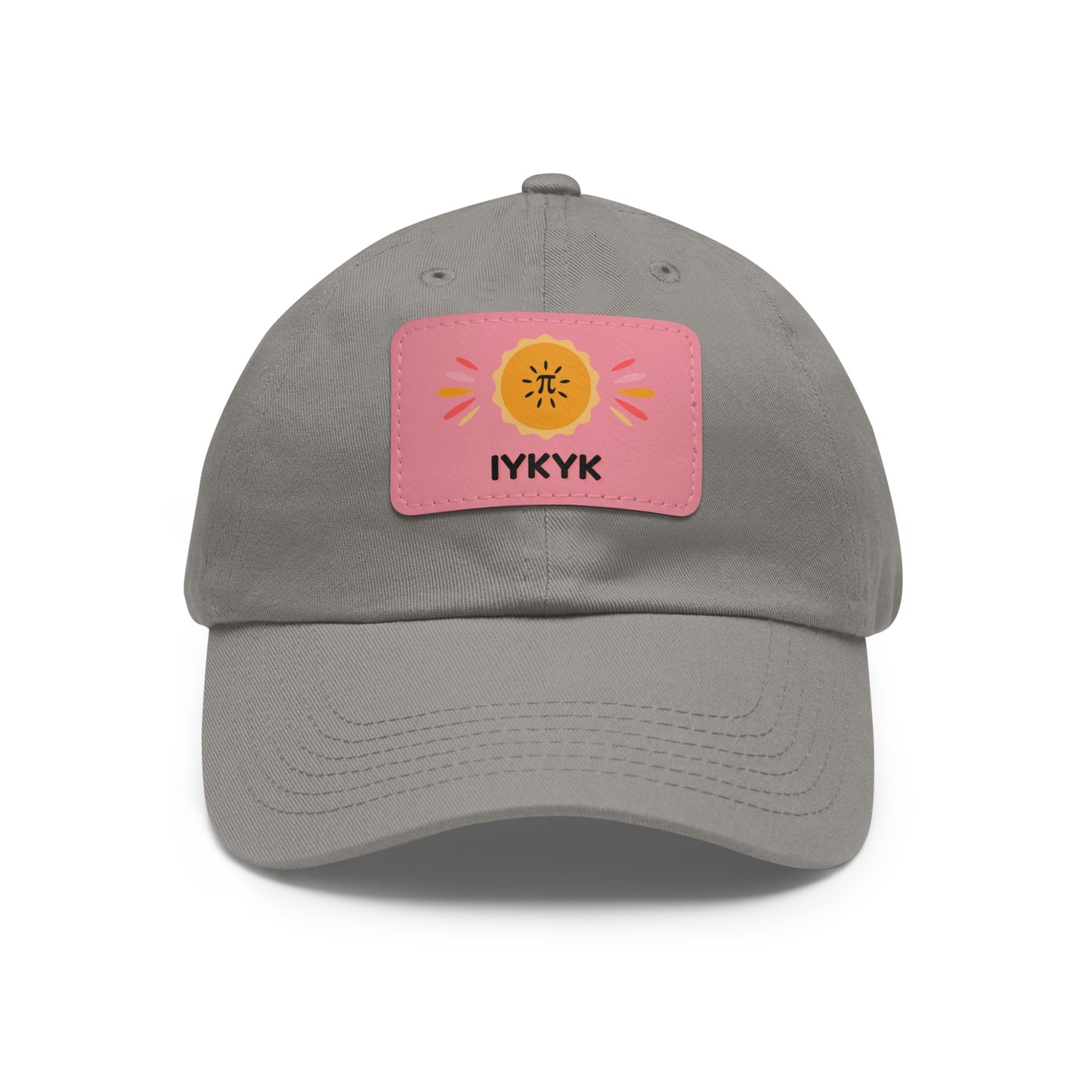 Pi IYKYK Dad Hat with Leather Patch