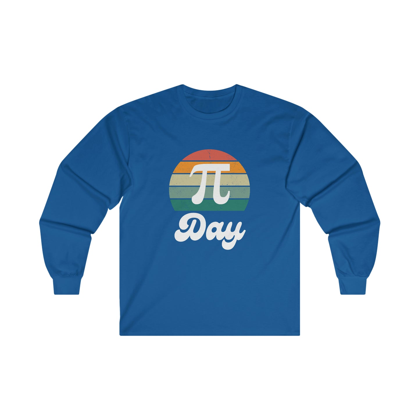 Sunset Pi Day Shirt | Ultra Cotton Long Sleeve Tee